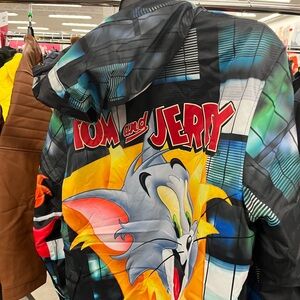 Memebers Only Tom and Jerry Jacket (M) NEW WITH TAGS